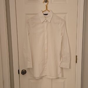 Massimo Dutti White Button Down Shirt